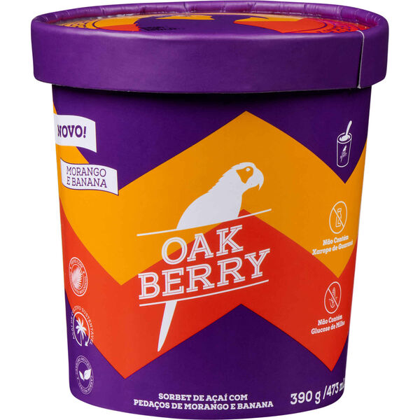 Açaí Morango e Banana Oakberry