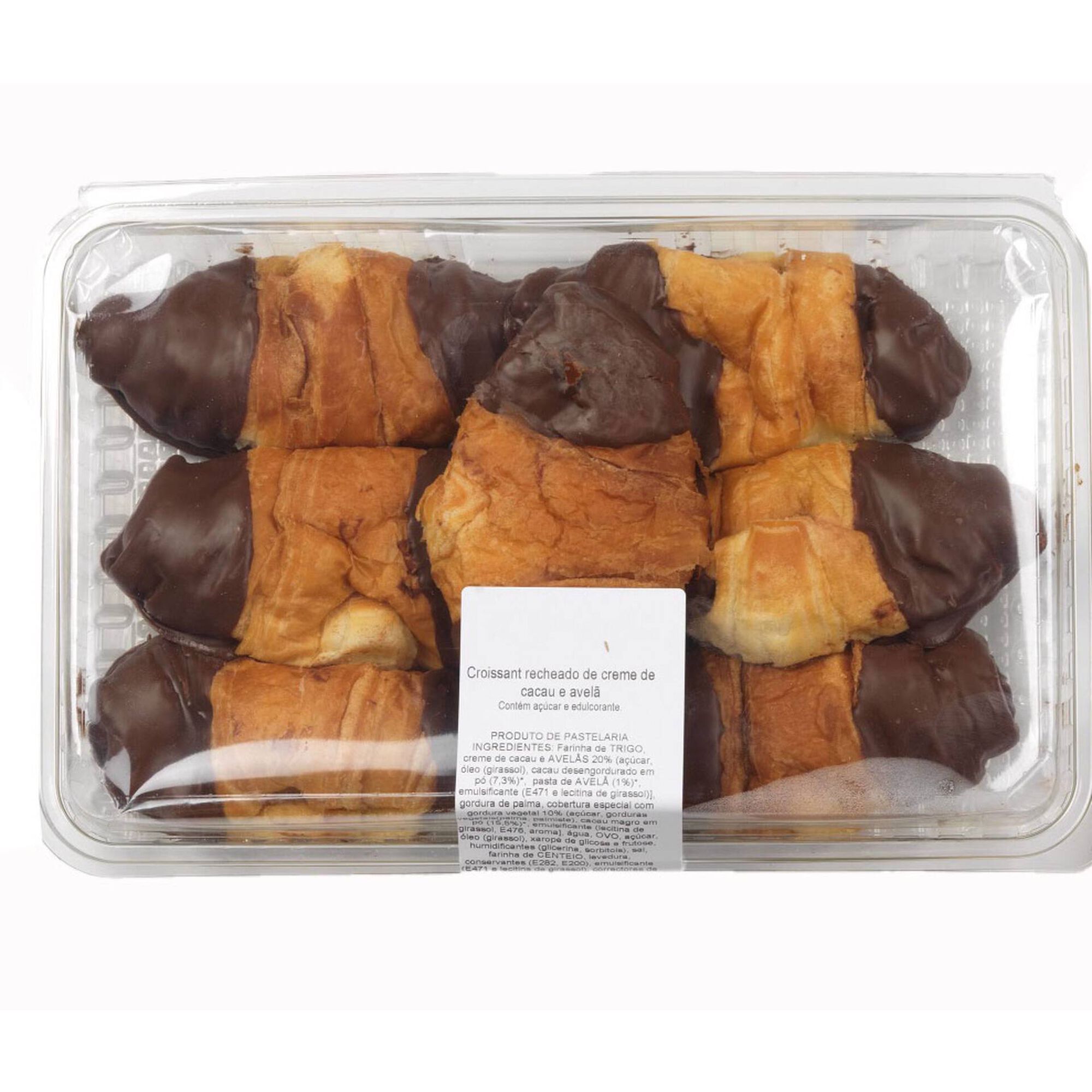 Croissant Recheados de Chocolate Croissant Recheados de Chocolate