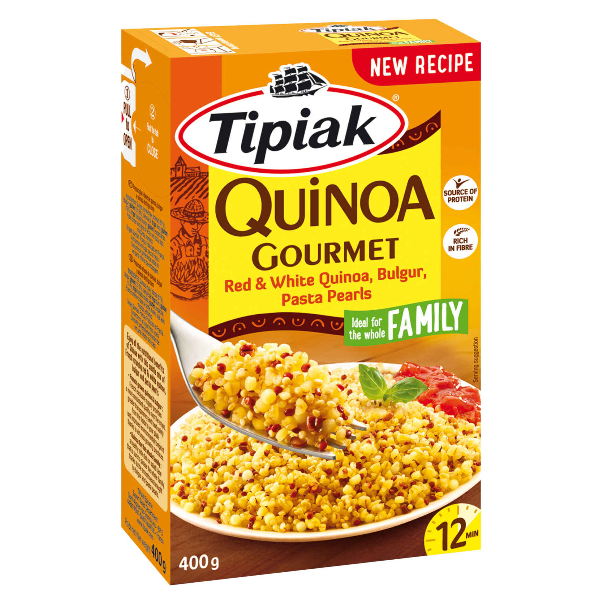 Quinoa Gourmet, Bulgur e Massa