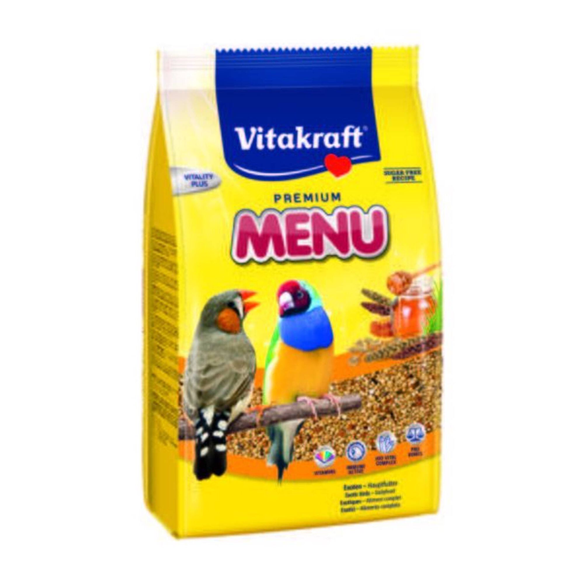 Comida para Aves Menu Exotis