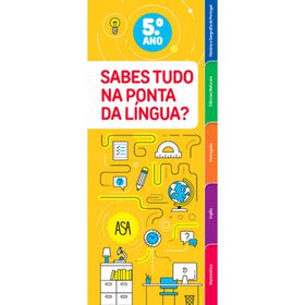 Sabes Tudo na Ponta da L&iacute;ngua - 5.&ordm; Ano de V&aacute;rios Autores