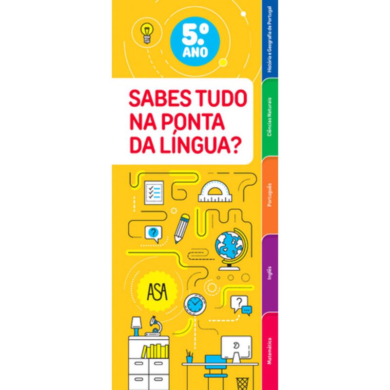 Sabes Tudo na Ponta da Língua - 5.º Ano de Vários Autores