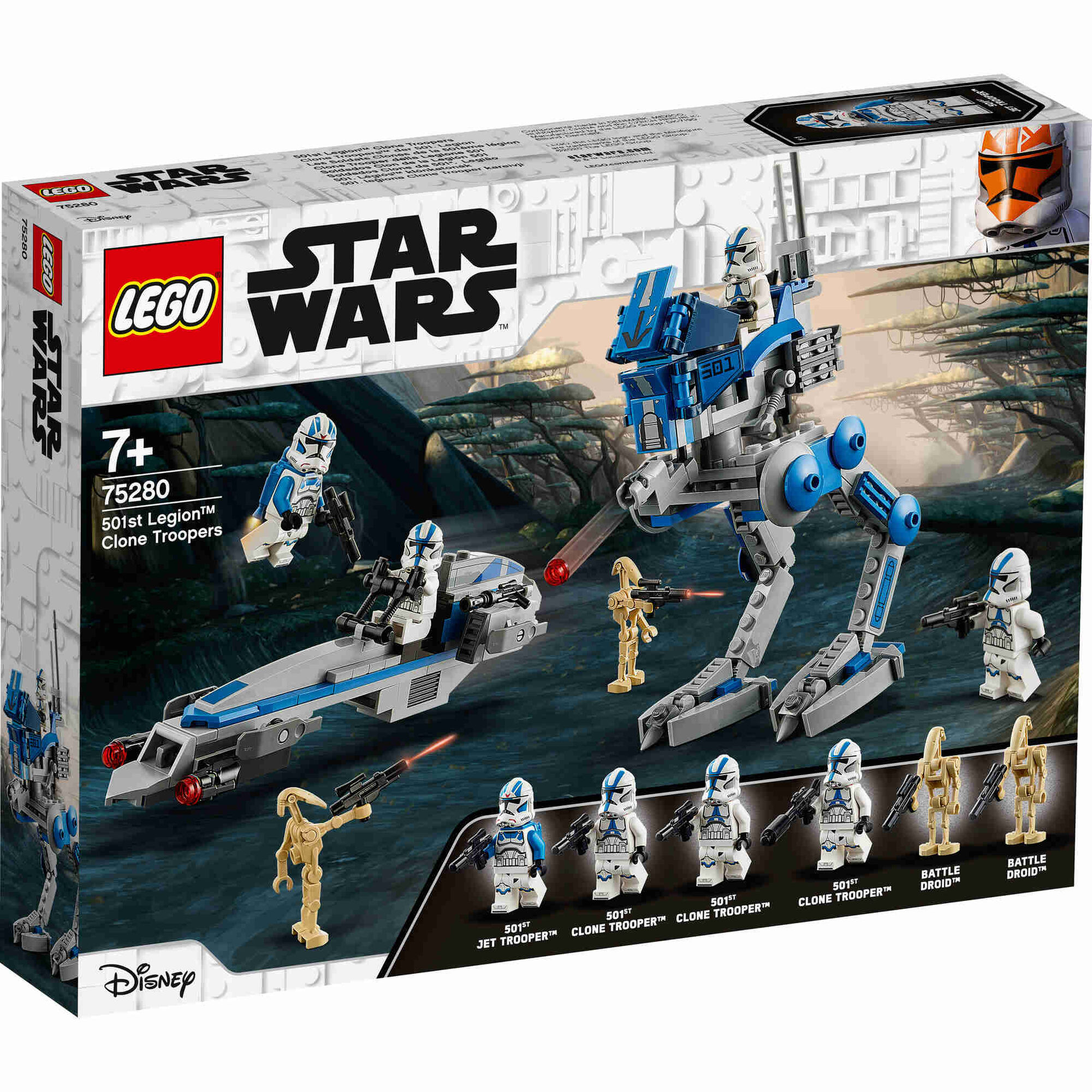 Soldados Clone da 501st Legion - 75280 Soldados Clone da 501st Legion - 75280