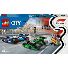 F1 Grelha com Carros de Corrida VCARB e Sauber - 60474 F1 Grelha com Carros de Corrida VCARB e Sauber - 60474