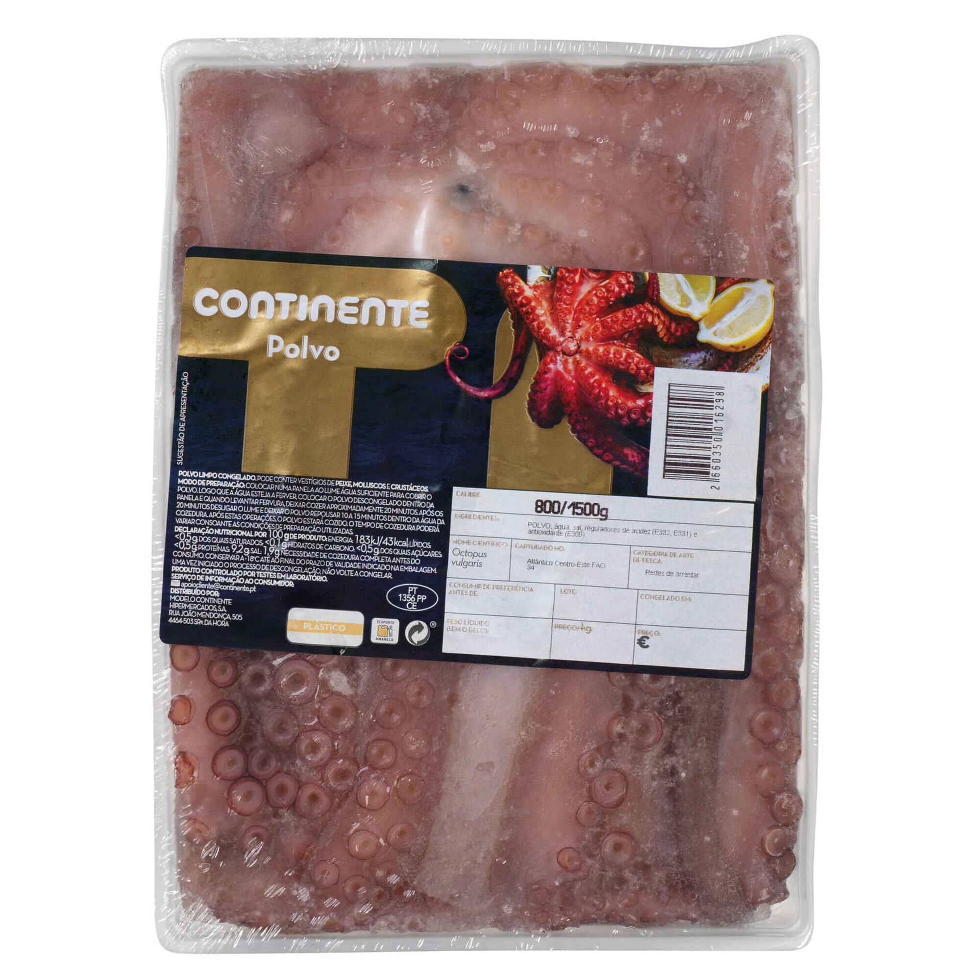 Polvo Pequeno Congelado