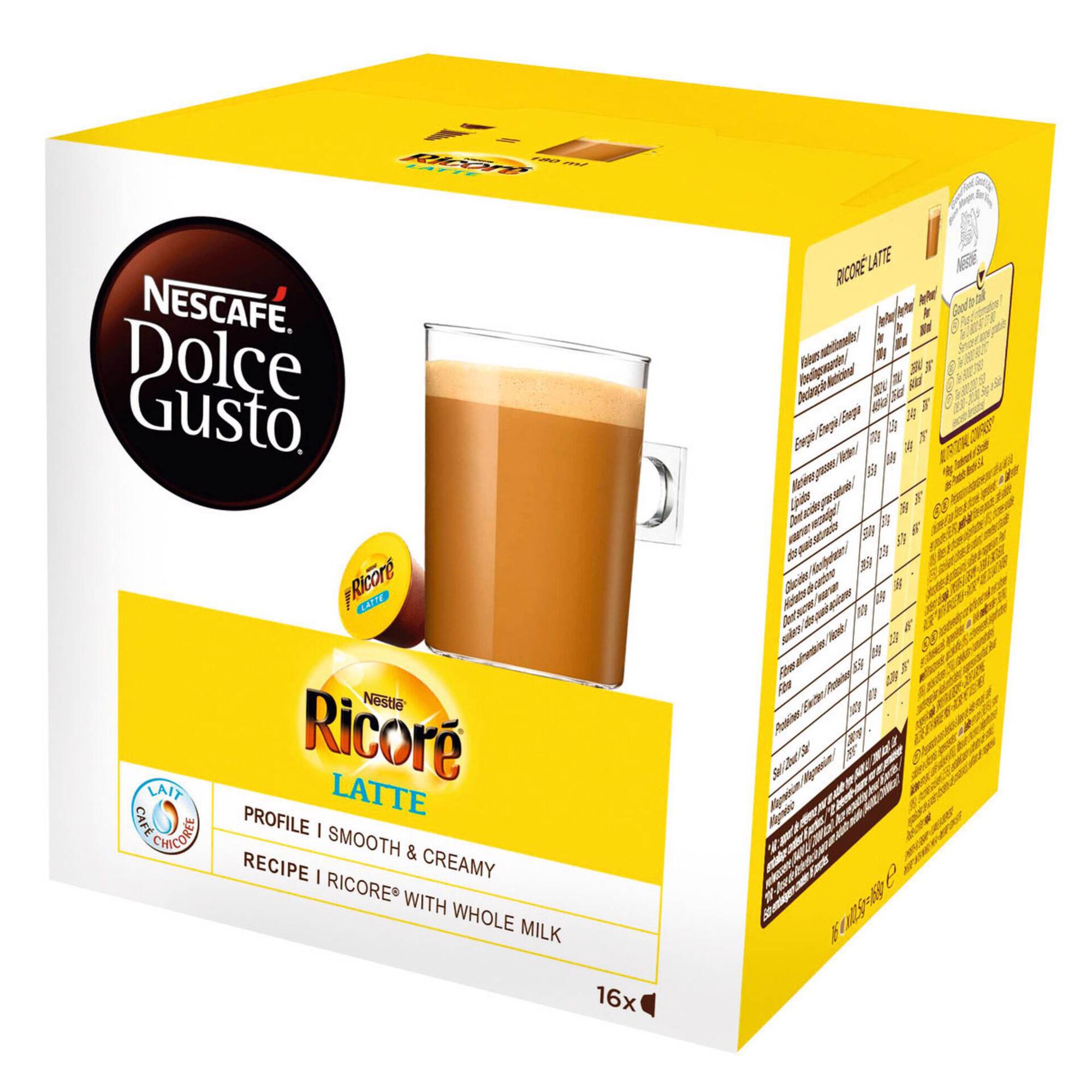 Cápsulas de Café Ricoré Latte Cápsulas de Café Ricoré Latte