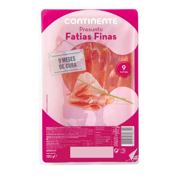 Presunto Fatias Finas 9 Meses de Cura Continente