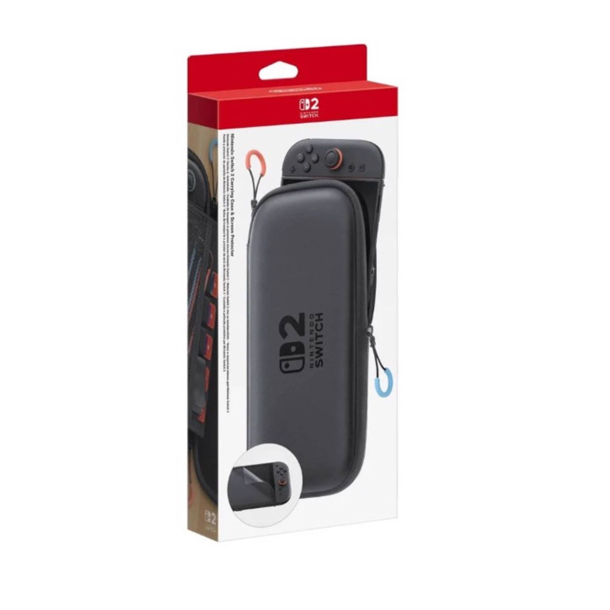 Bolsa de Transporte e Protetor de Ecr&atilde; Nintendo Switch 2 (Preto) Nintendo