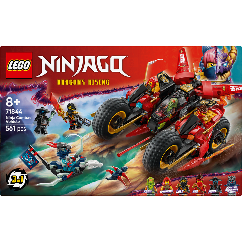 LEGO Ninjago - Veículo de Combate Ninja - 71844