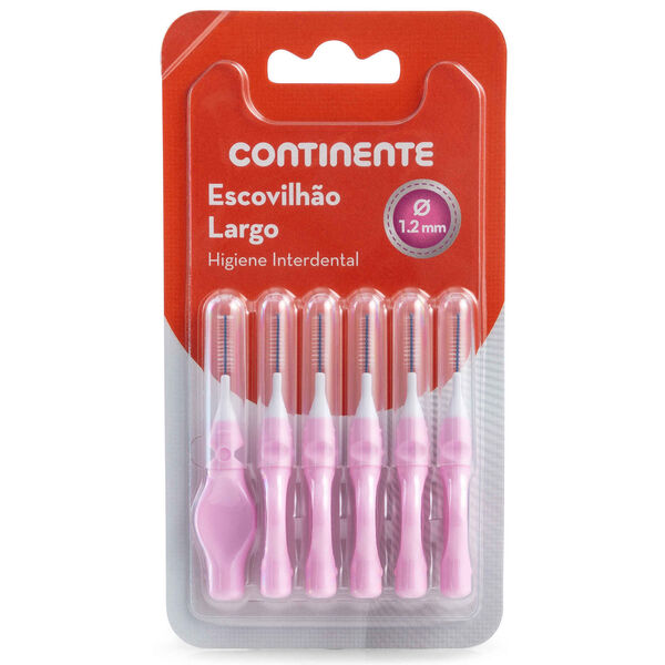 Escovilhão Interdental Largo 1,2 mm Continente