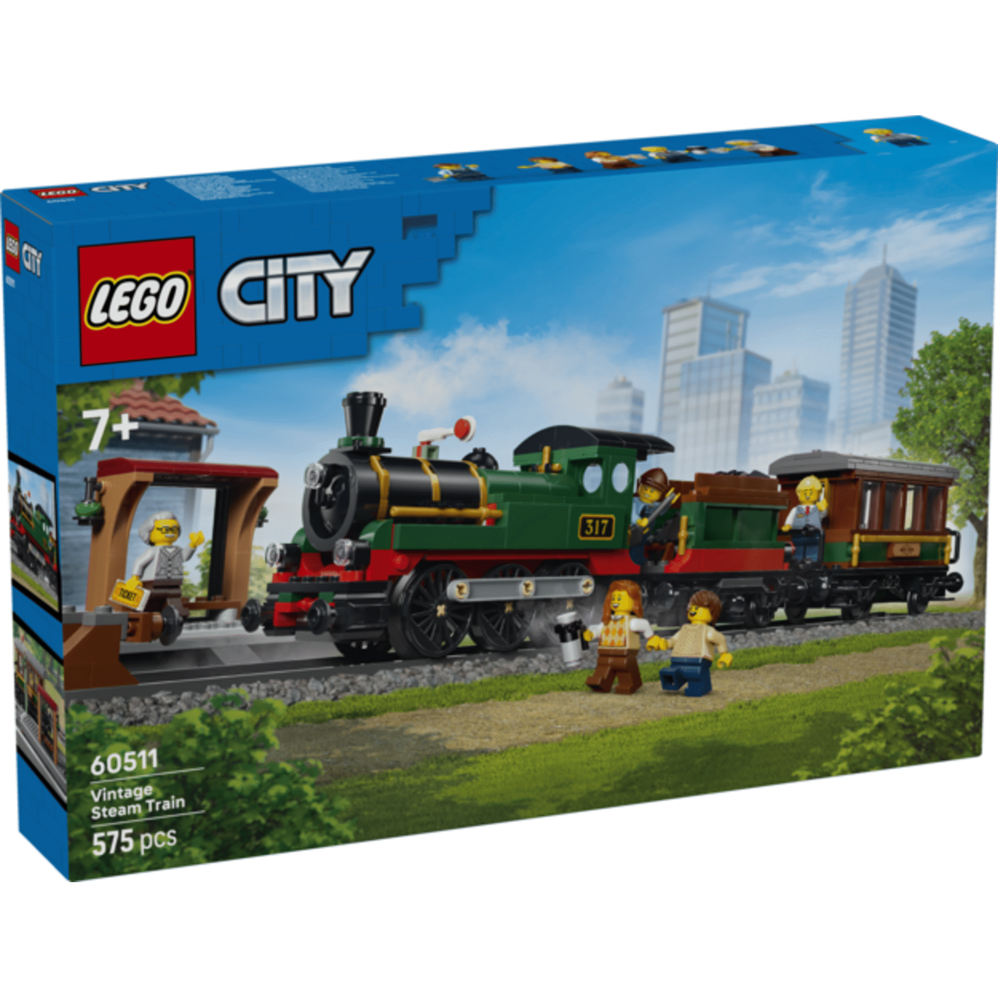 LEGO City - Comboio a Vapor Vintage - 60511