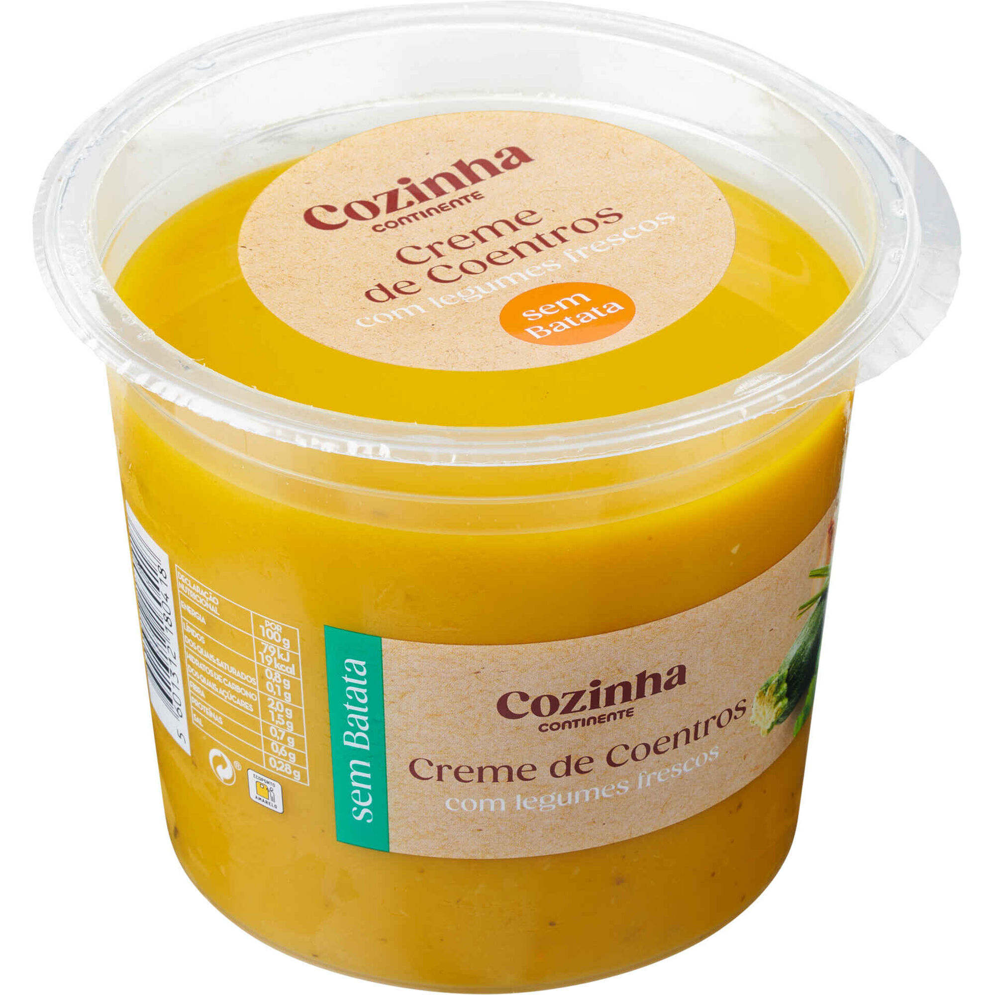 Creme de Coentros Cozinha Continente