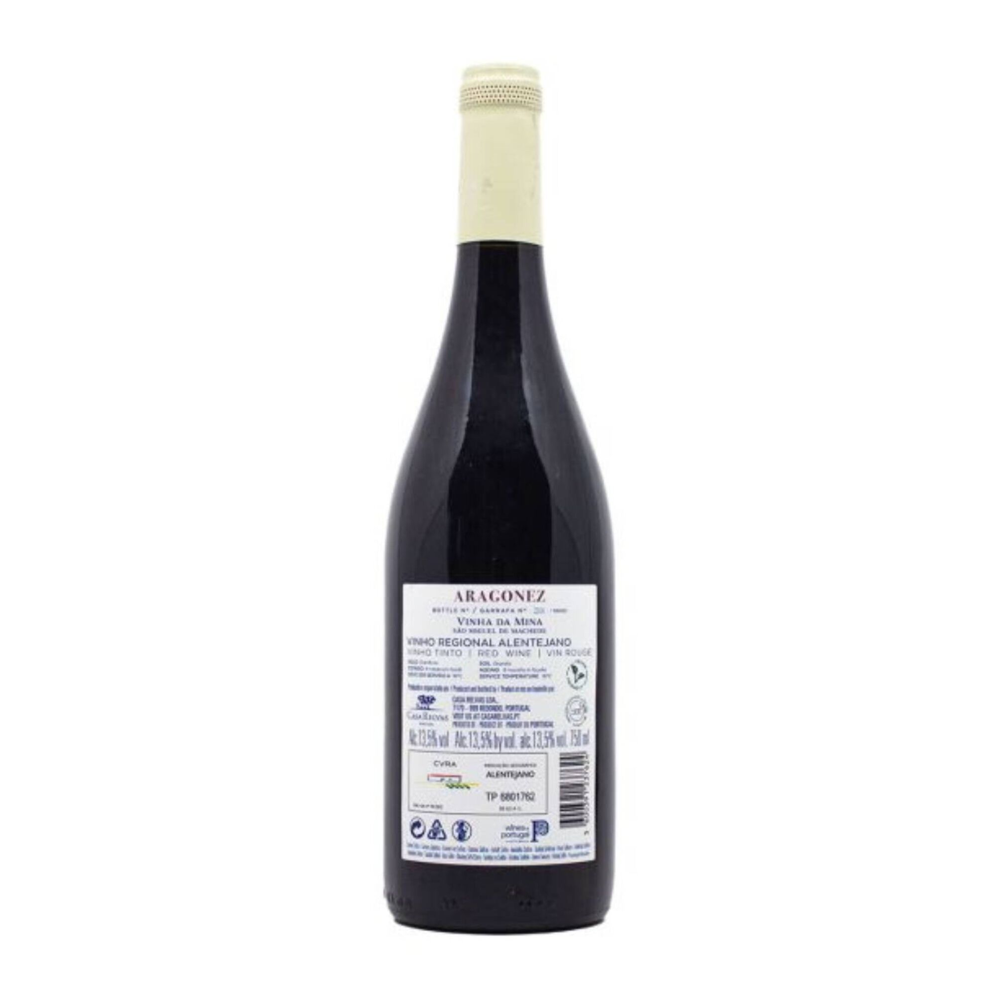 Casa Relvas Aragon&ecirc;z Alentejano Vinho Tinto