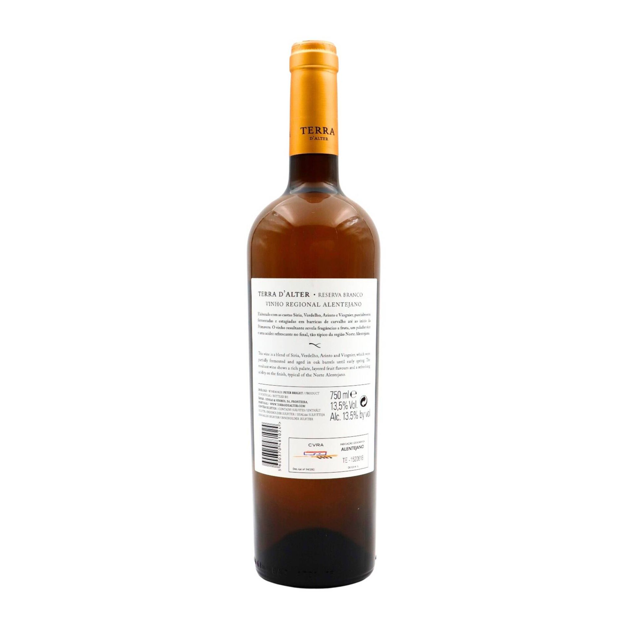 Terra D'Alter Reserva Alentejano Vinho Branco