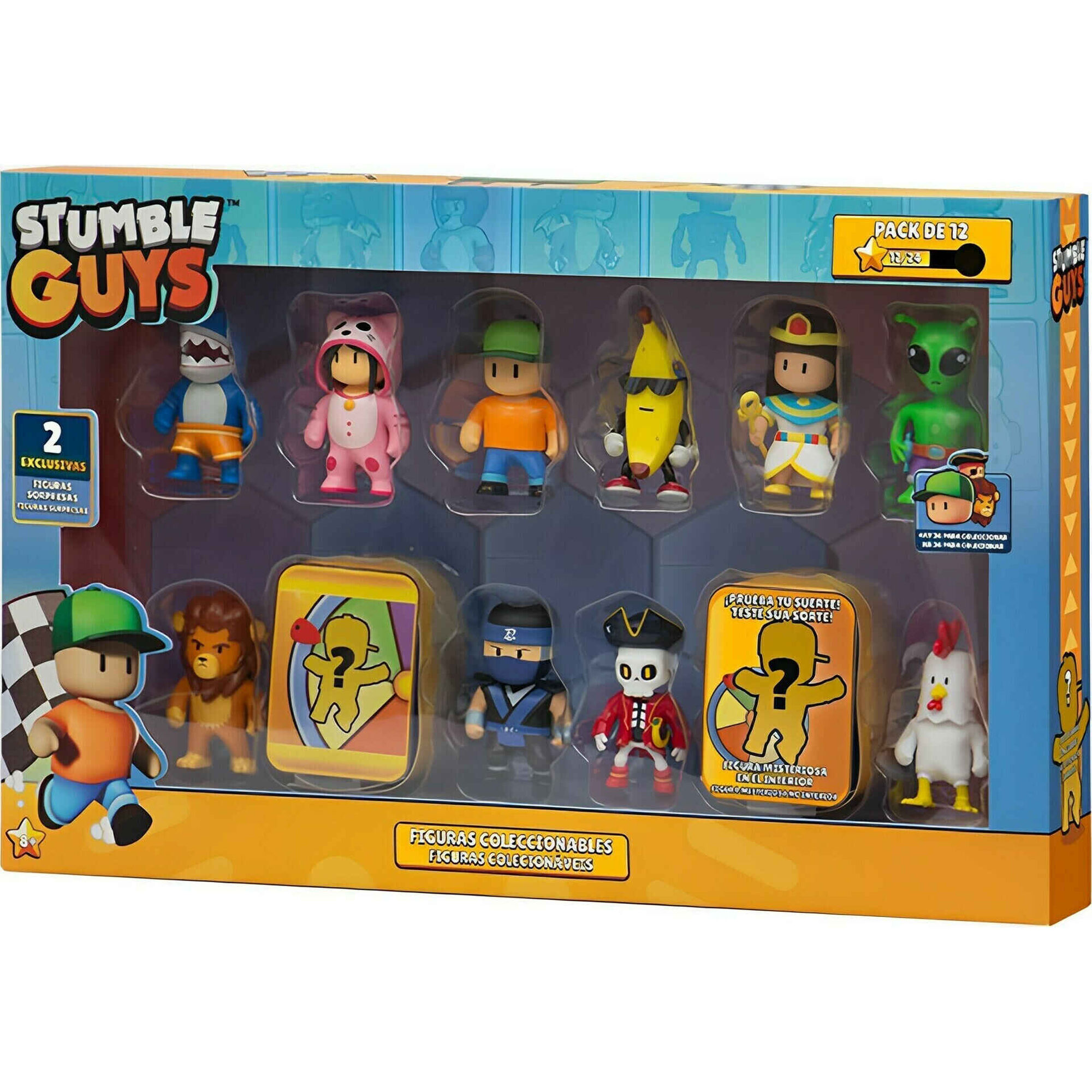 Pack de 12 Figuras 6cm Pack de 12 Figuras 6cm