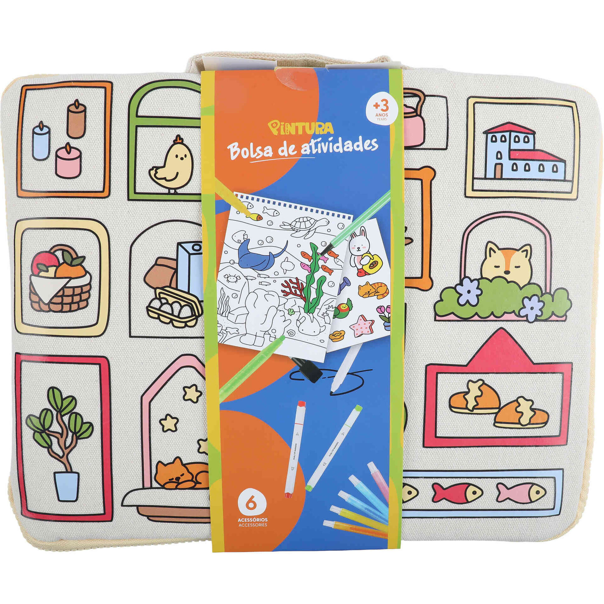 Bolsa de Atividades para Colorir