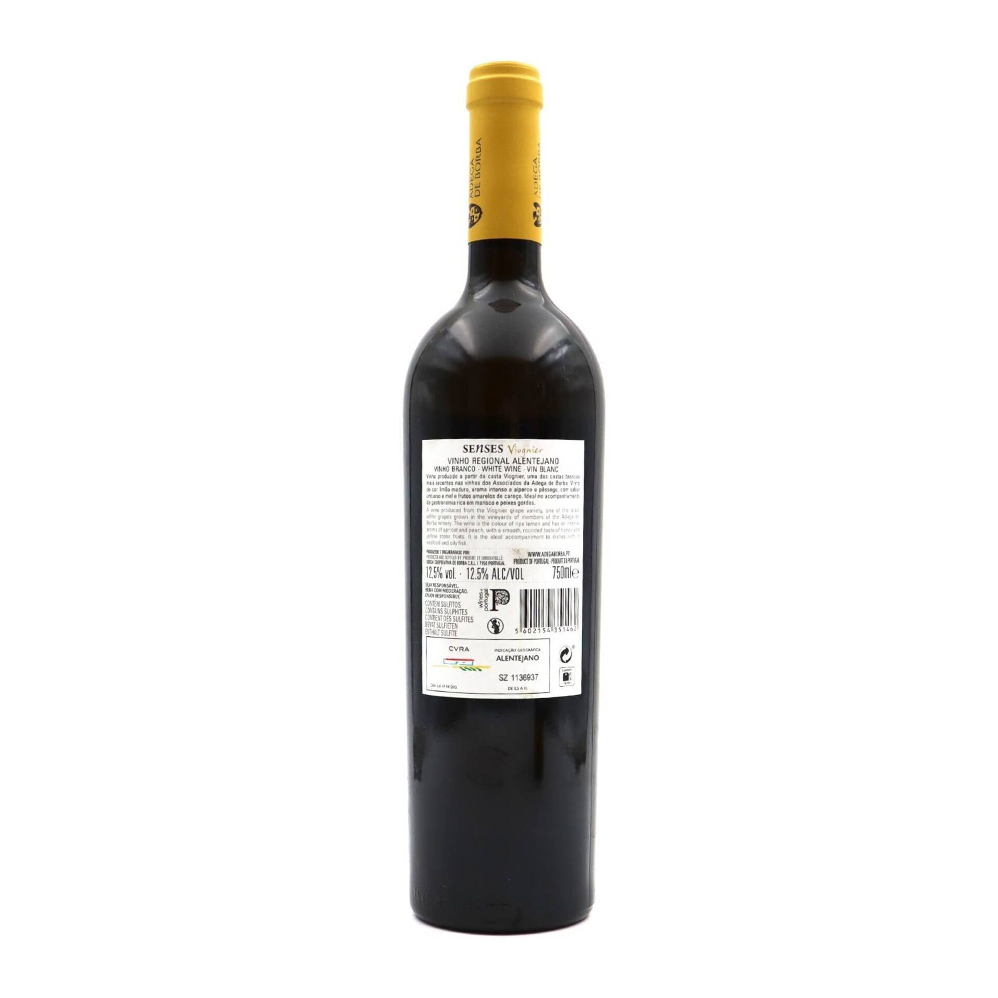 Adega de Borba Senses Viognier Alentejano Vinho Branco