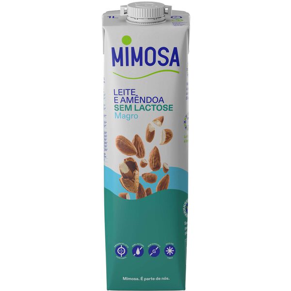Leite Magro com Amêndoa sem Lactose Mimosa