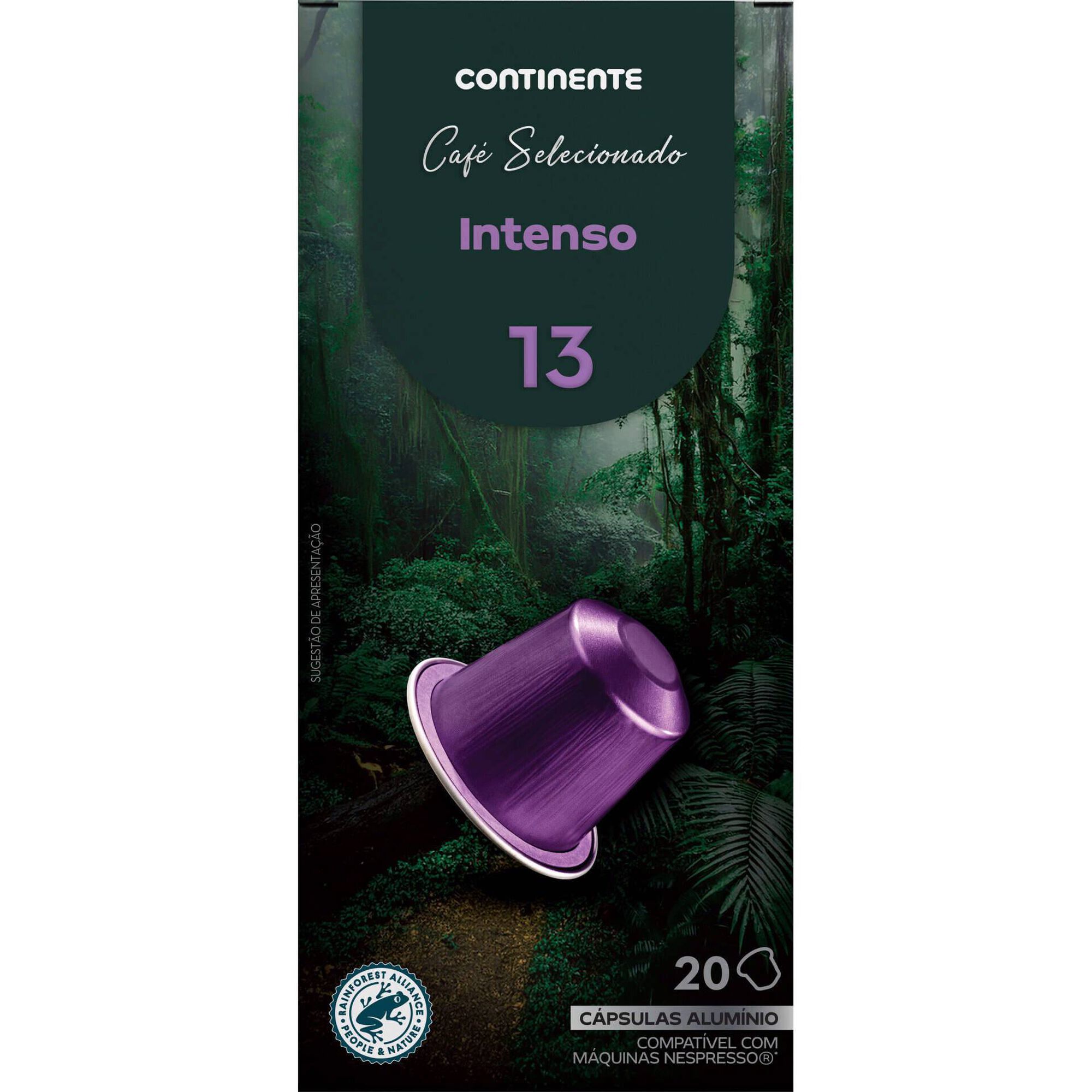 C&aacute;psulas de Caf&eacute; Intenso Int 13 Continente