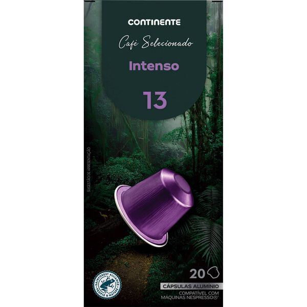 Cápsulas de Café Intenso Int 13 Continente