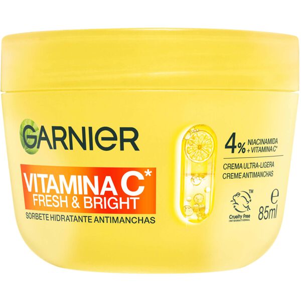 Creme de Rosto Dia Sorvete Fresh&Bright Vitamina C Garnier