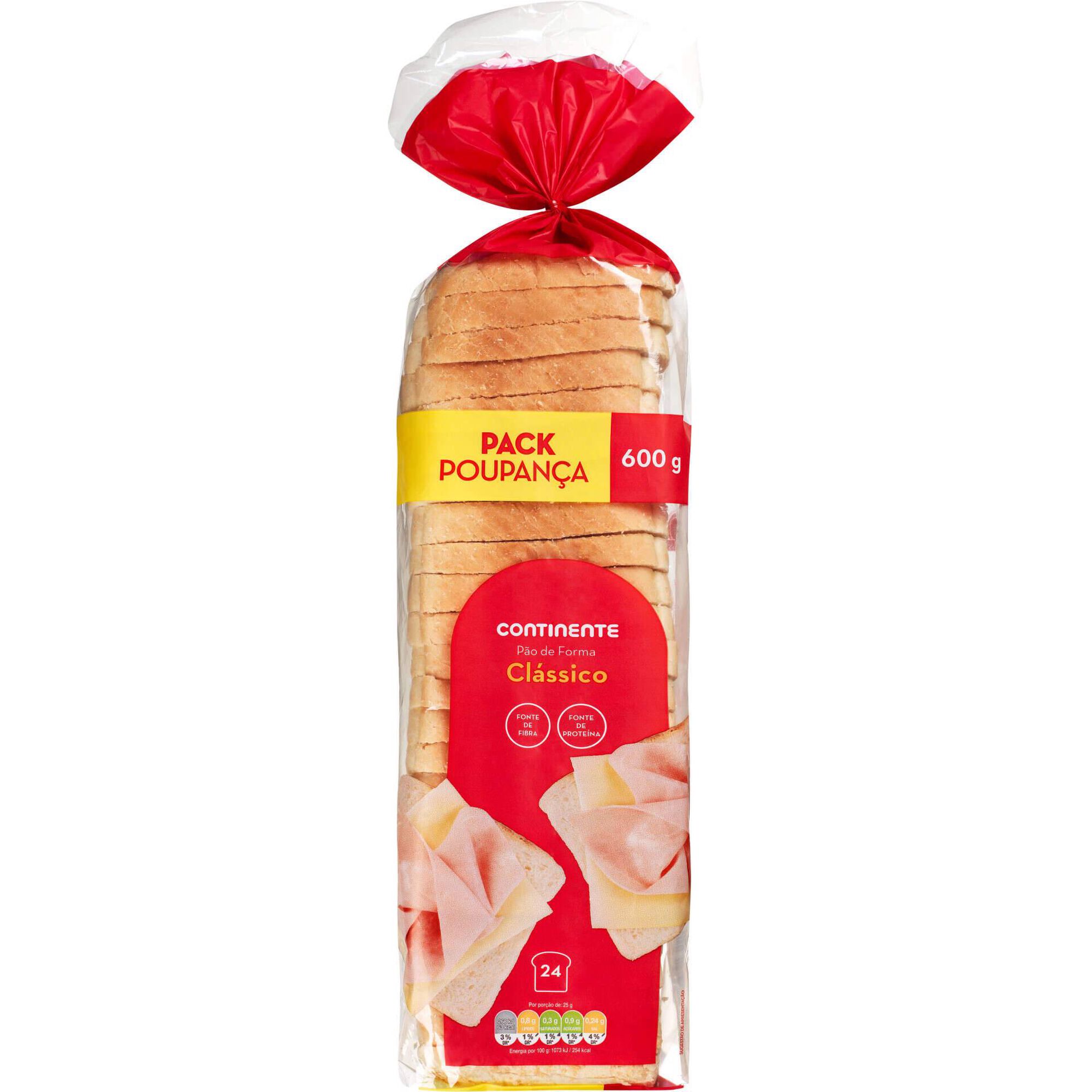 P&atilde;o de Forma com C&ocirc;dea Pack Poupan&ccedil;a Continente