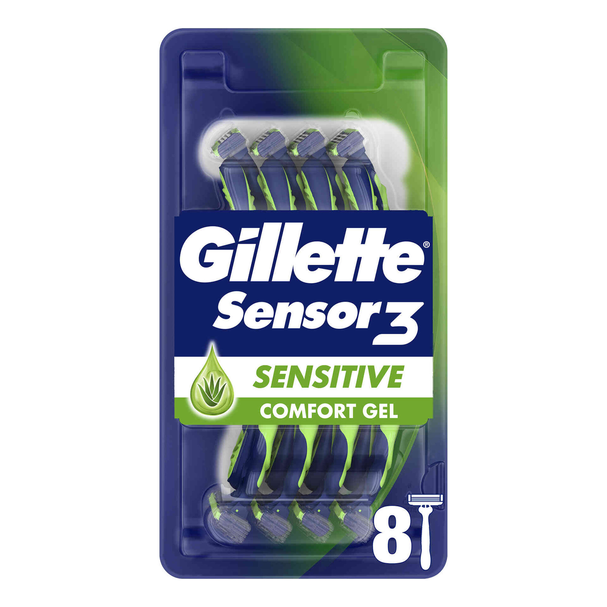 Lâminas Descartáveis Sensor3 Sensitive
