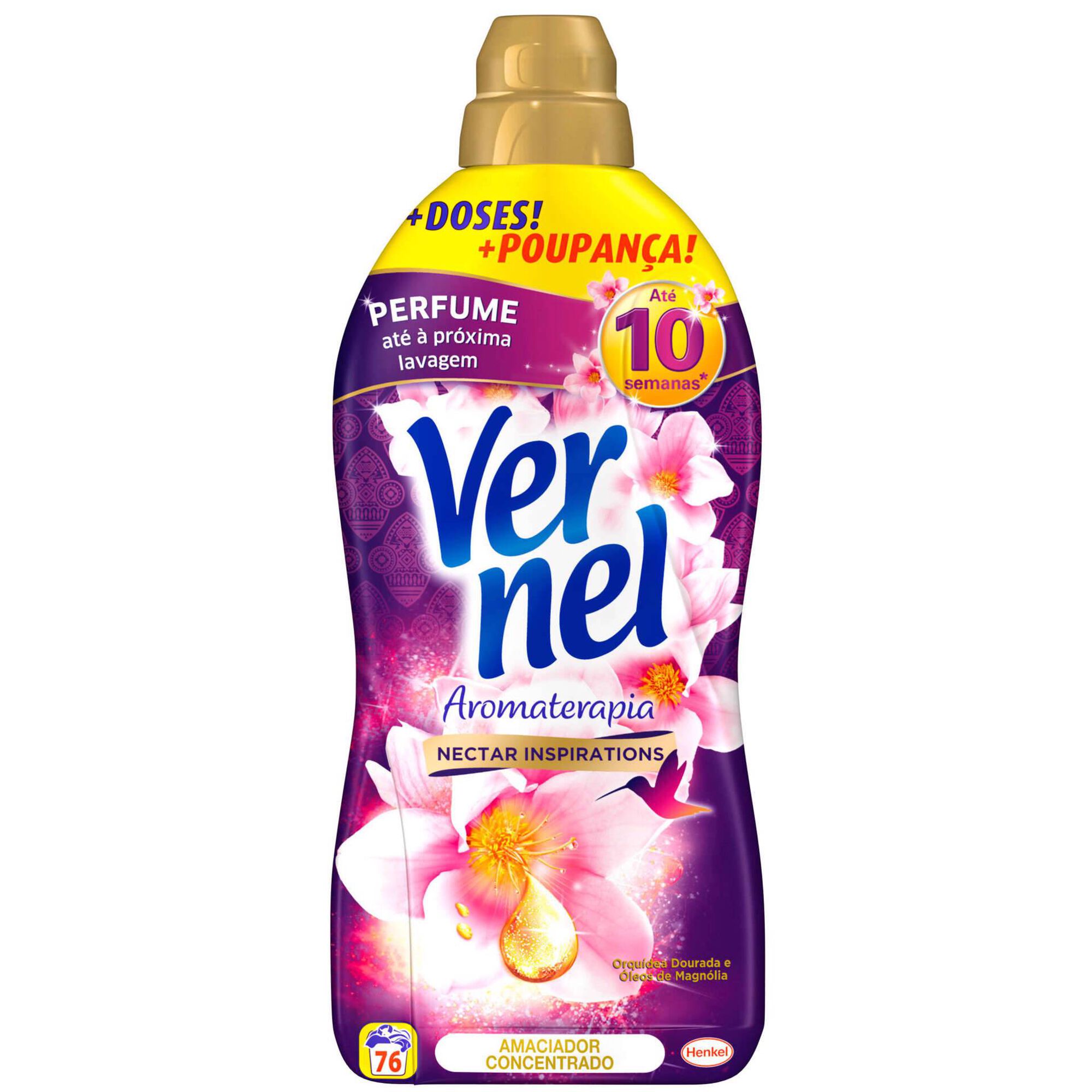 Amaciador Roupa Concentrado Aromaterapia Orquídea Dourada e Óleos de Magnólia Amaciador Roupa Concentrado Aromaterapia Orquídea Dourada e Óleos de Magnólia