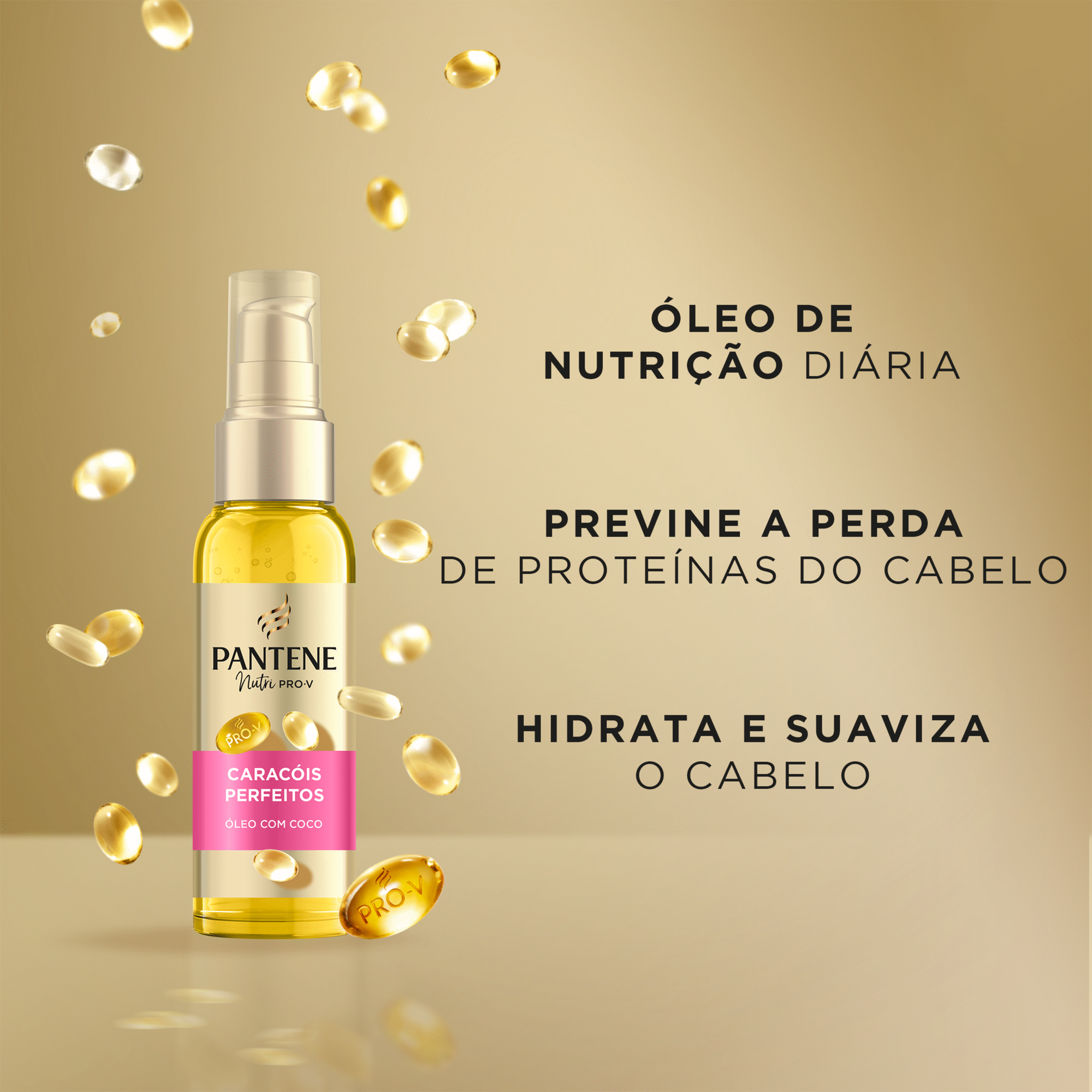 &Oacute;leo Cabelo Pro-V Coco Pantene