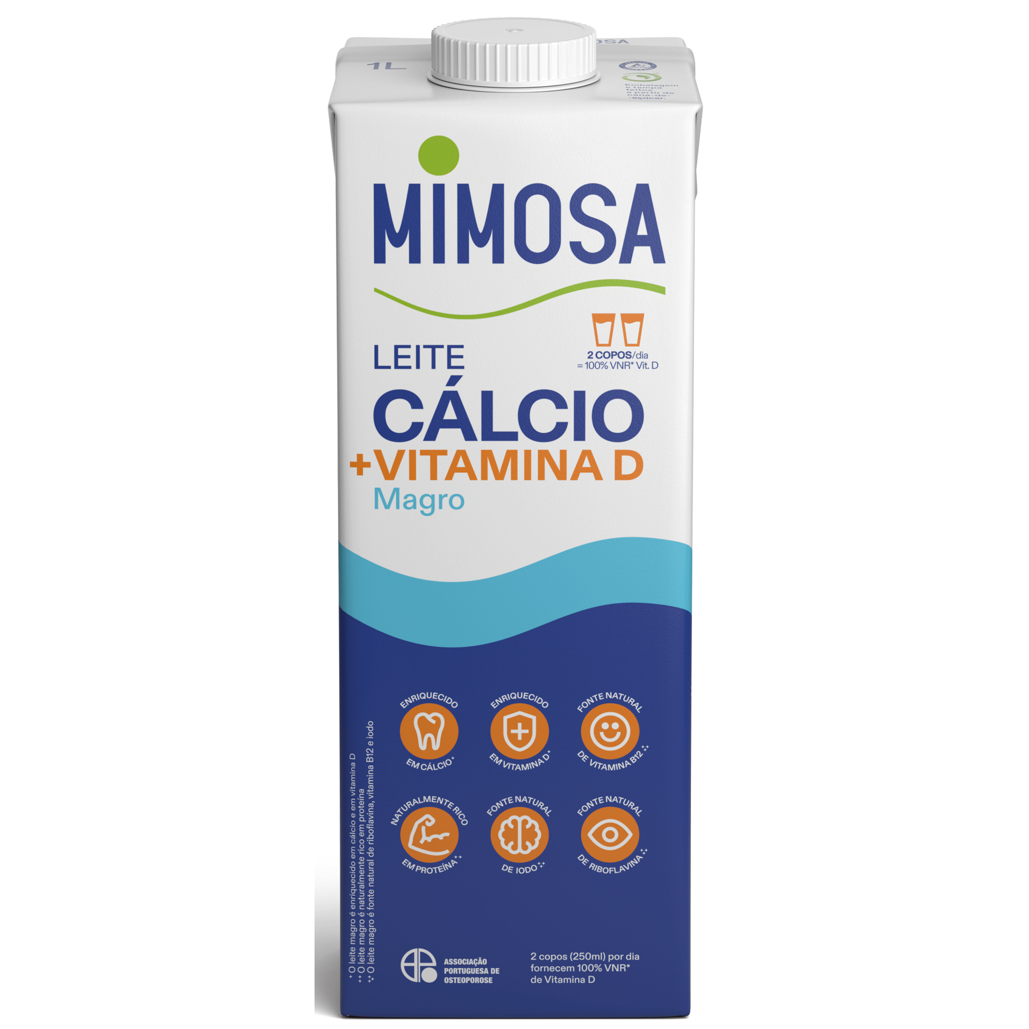 Leite UHT Magro Cálcio