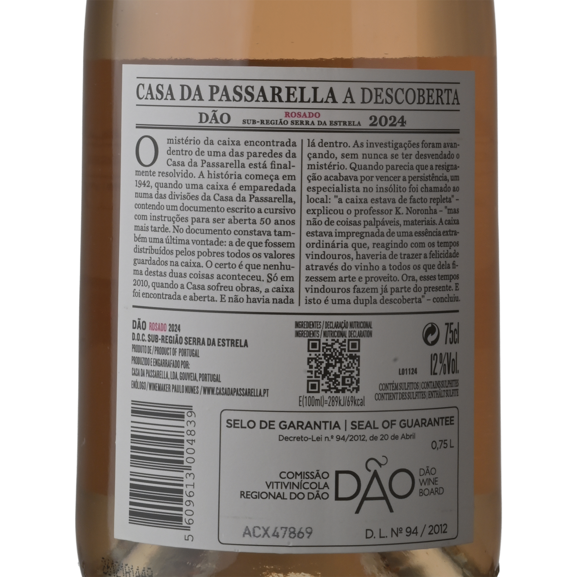 Casa da Passarella A Descoberta D&atilde;o Vinho Rosado
