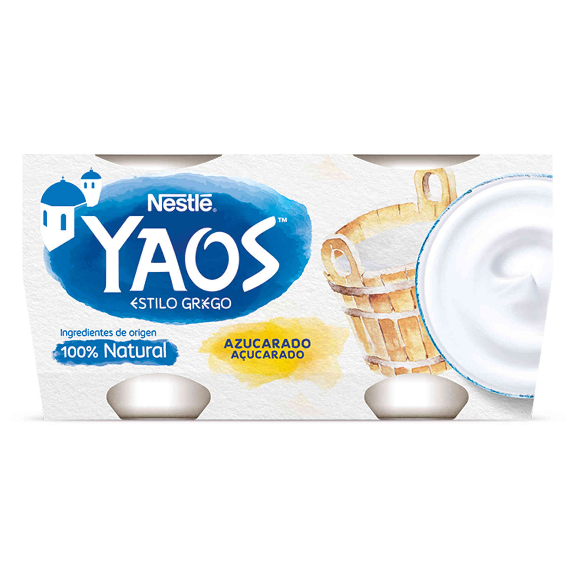 Iogurte Grego Yaos Natural Açucarado Iogurte Grego Yaos Natural Açucarado