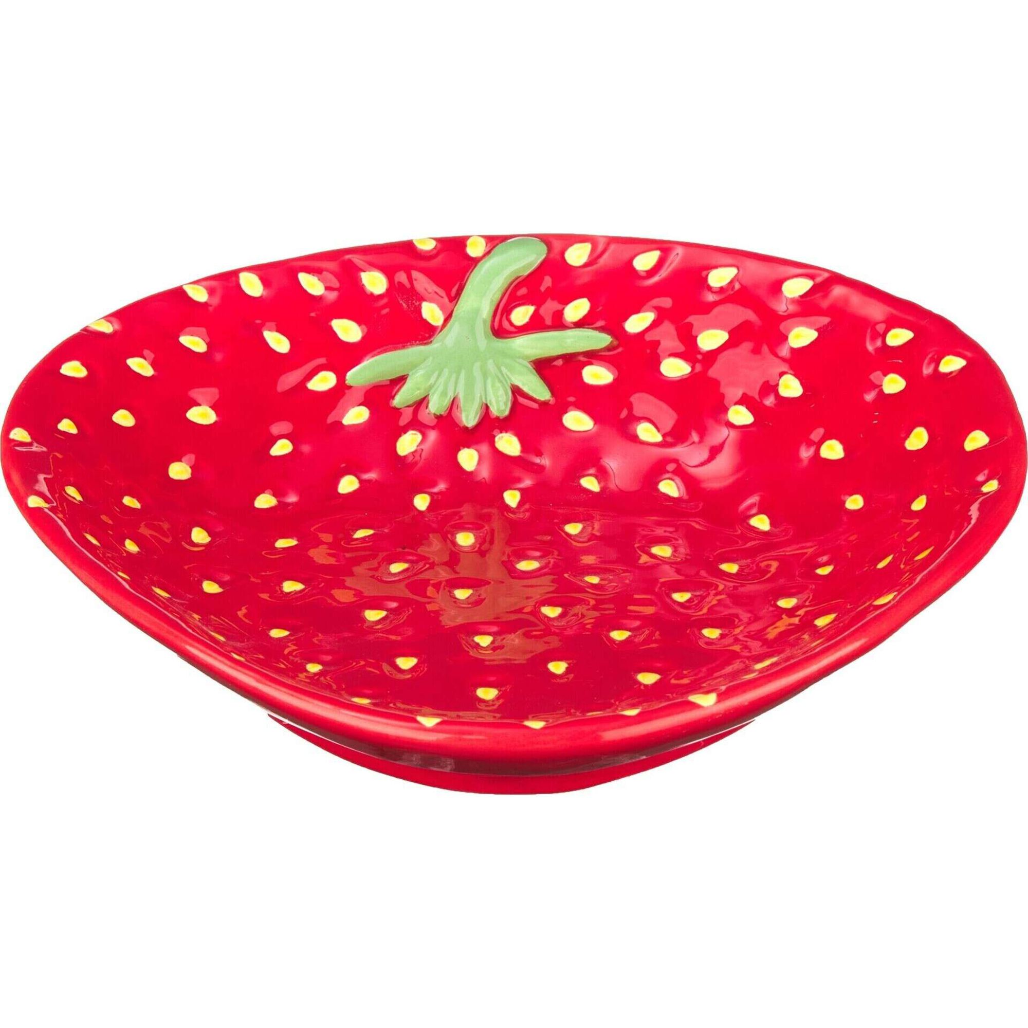 Prato 24x26x7cm Morango