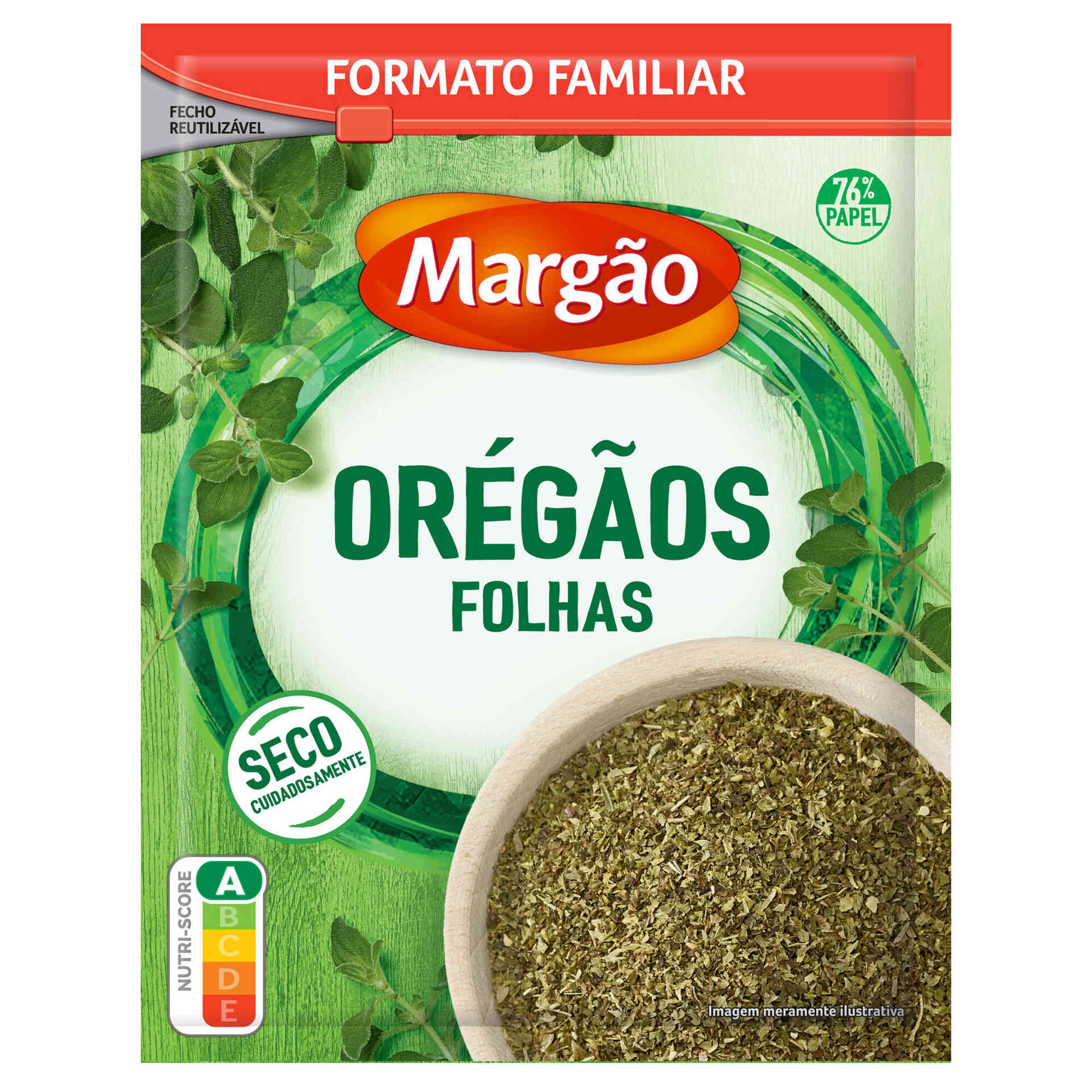 Orégãos Folha em Saqueta