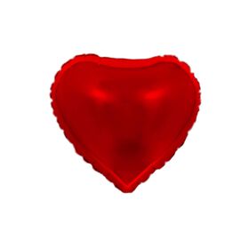 Bal&atilde;o Foil 45cm Cora&ccedil;&atilde;o Vermelho Kasa