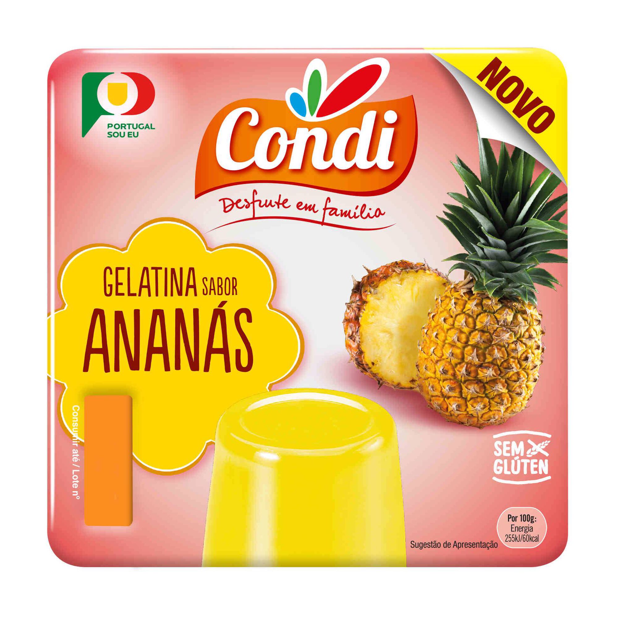 Gelatina Pronta Ananás Gelatina Pronta Ananás