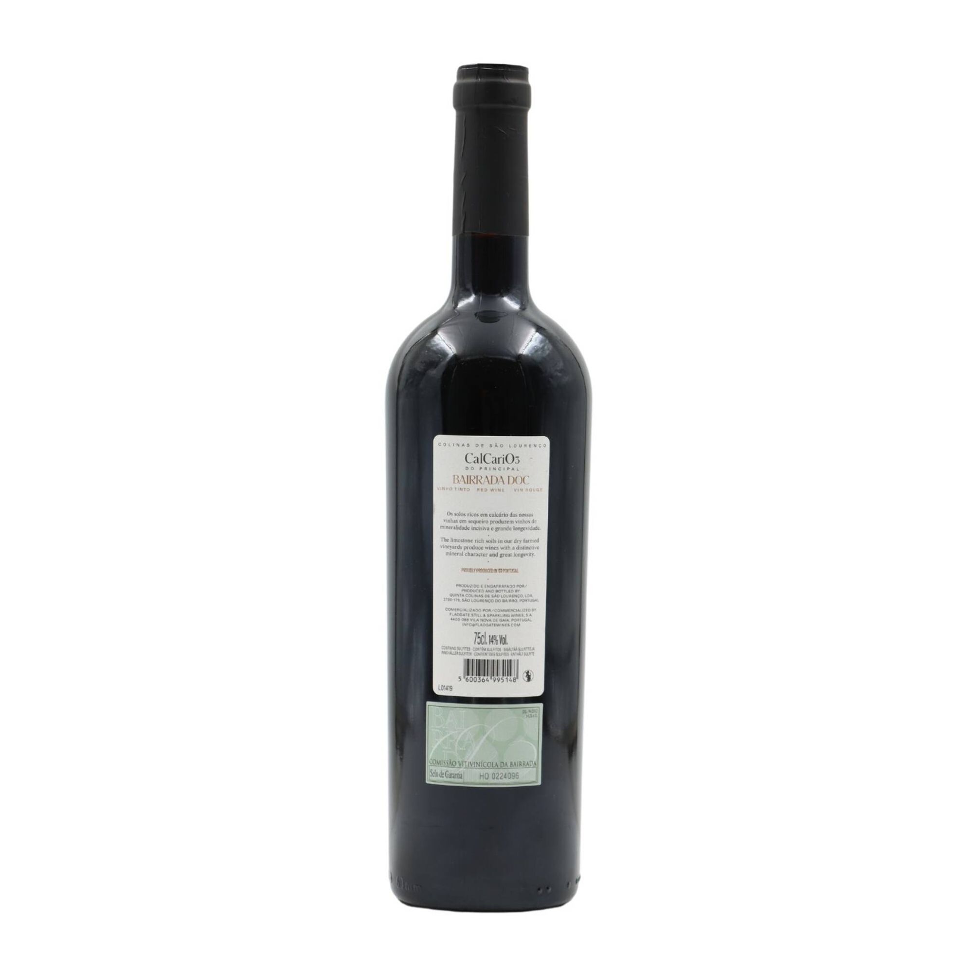 Calc&aacute;rio Do Principal Reserva Bairrada Vinho Tinto