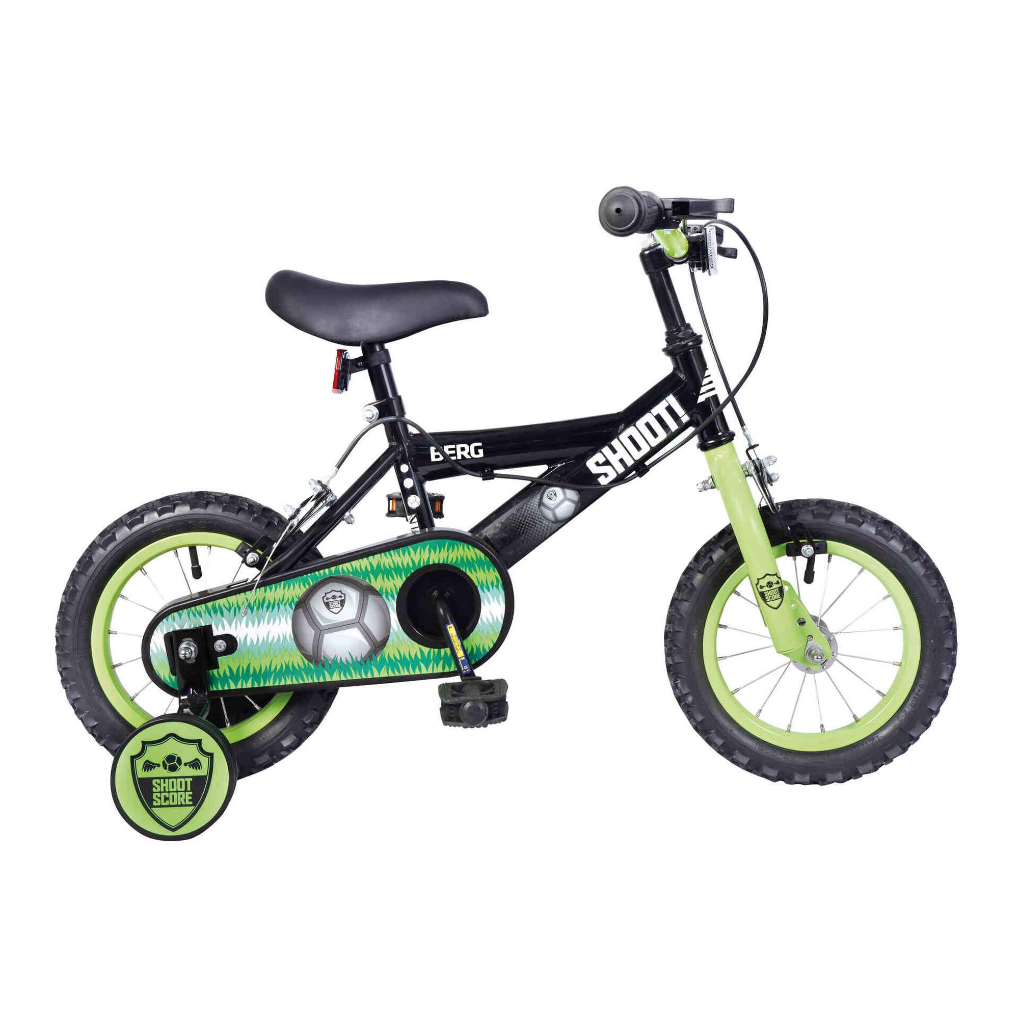 Bicicleta Criança Roda 16" 5-7 Anos Preta