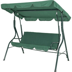 Baloi&ccedil;o 3 Lugares Verde Escuro Kasa