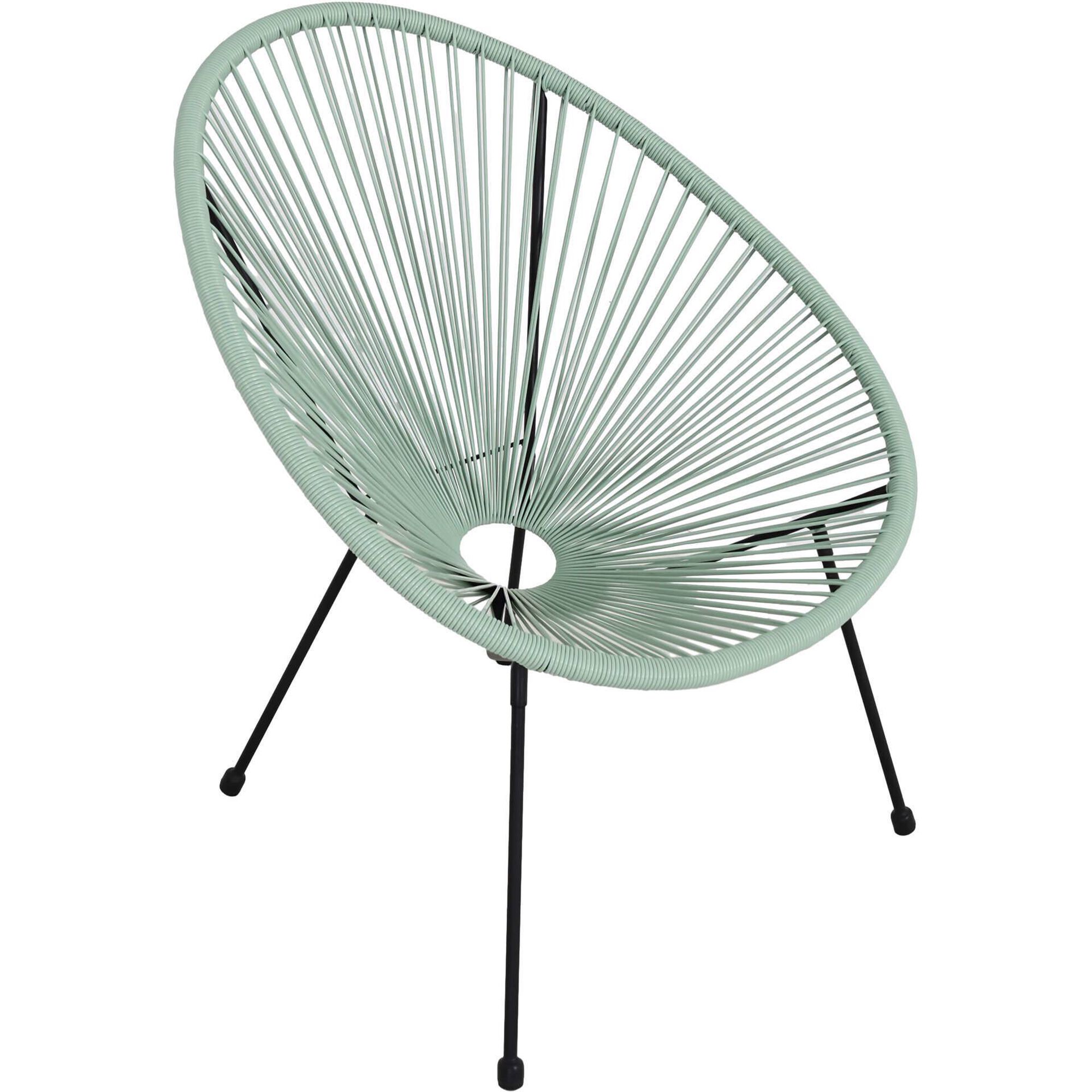 Cadeira Ovo Verde Caribe II