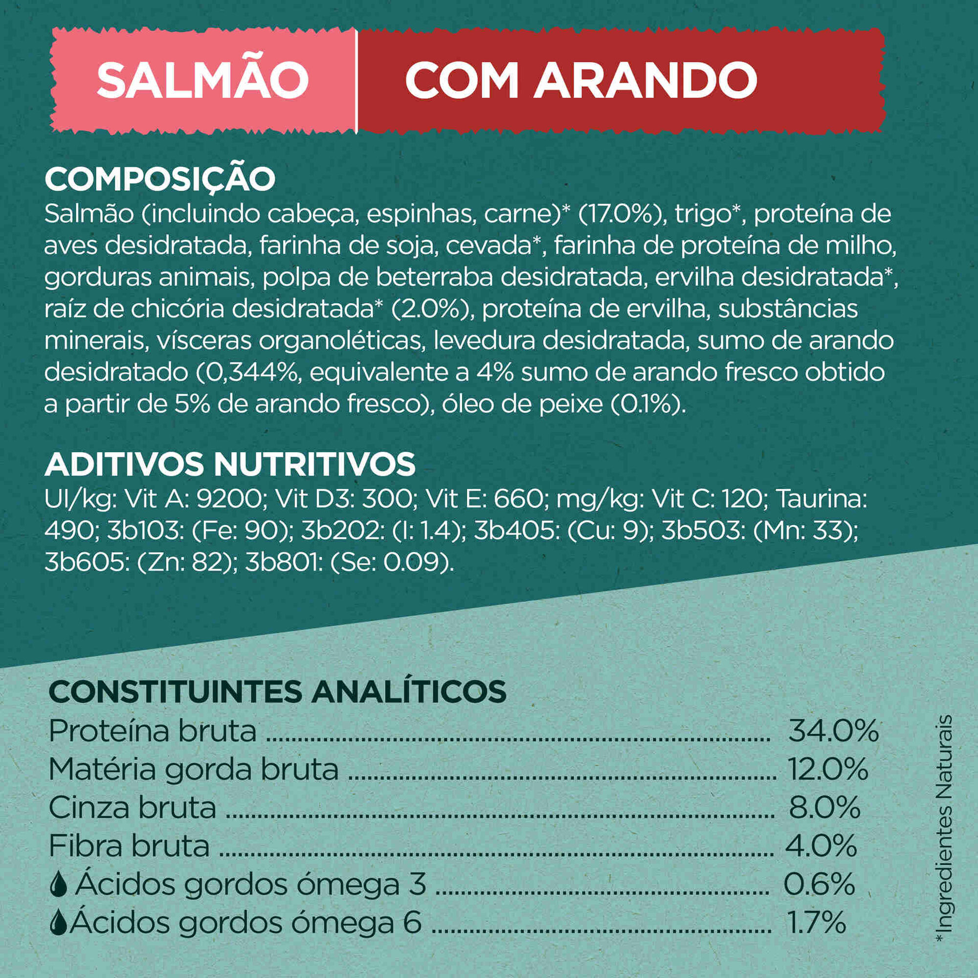 Ração para Gato Adulto Esterilizado Salmão
