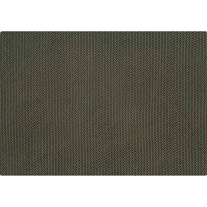 Individual 43x30cm PU e Feltro Verde Kasa