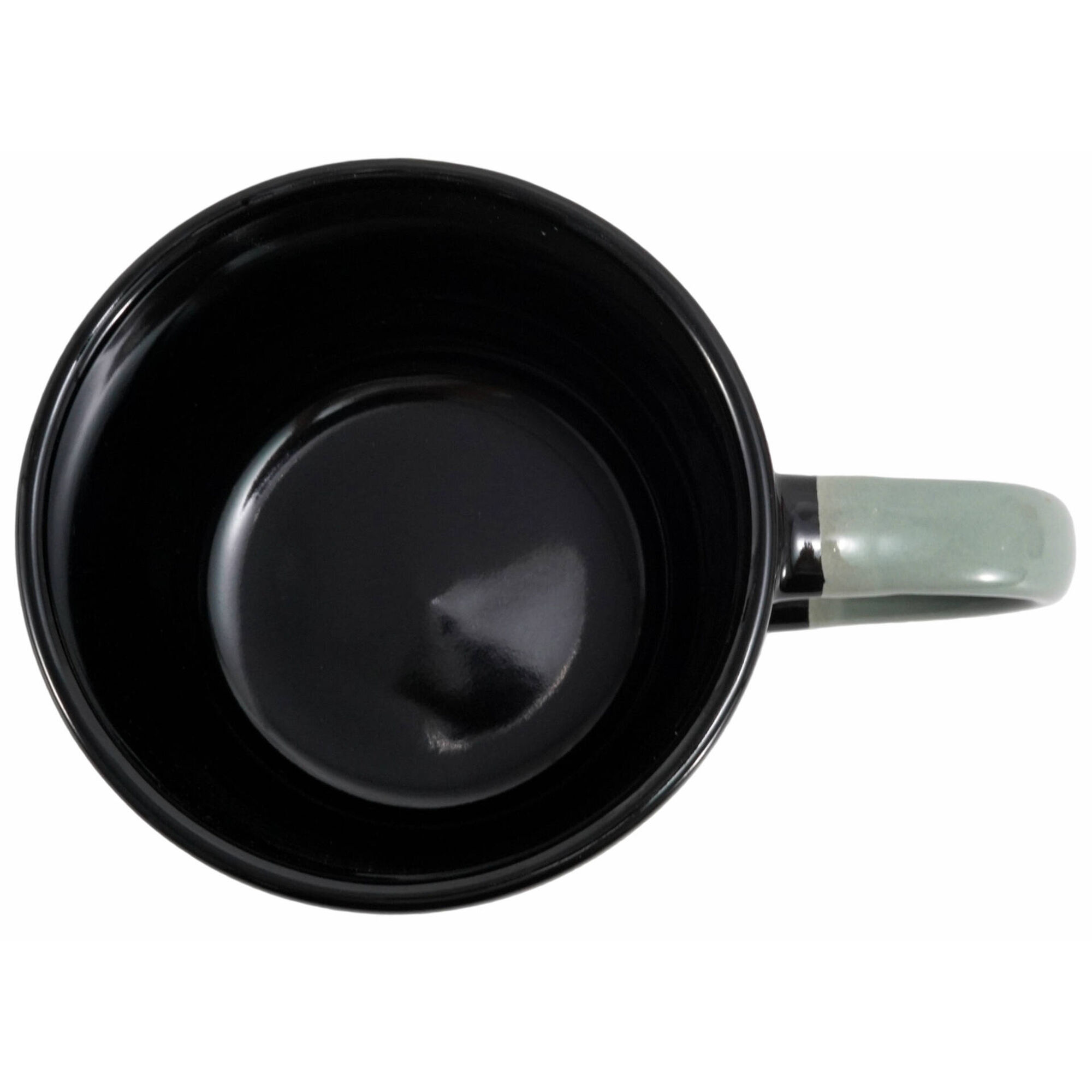 Caneca 330ml Preta Up Too Late Kasa