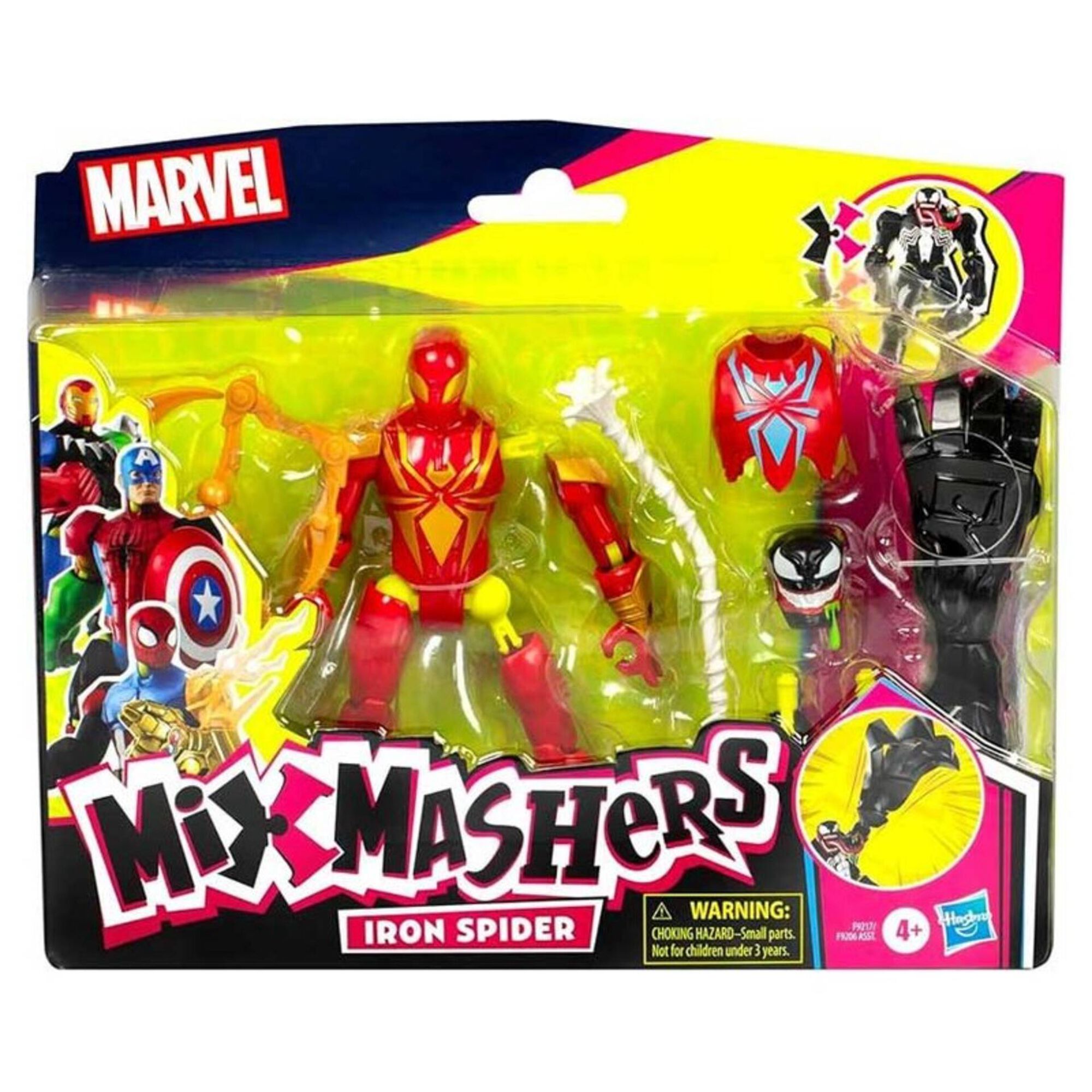 Figura Spiderman Deluxe Mixmashers (vários modelos)