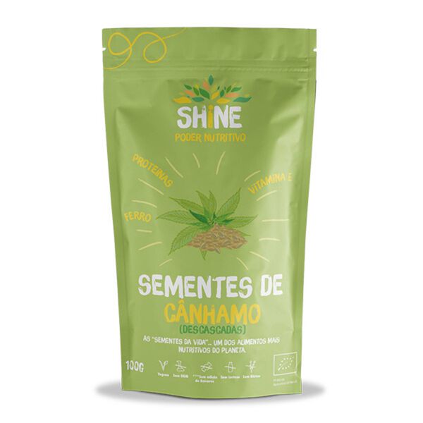Sementes de Cânhamo Biológico Shine