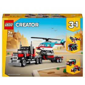 Camião de Plataforma com Helicóptero - 31146 Camião de Plataforma com Helicóptero - 31146