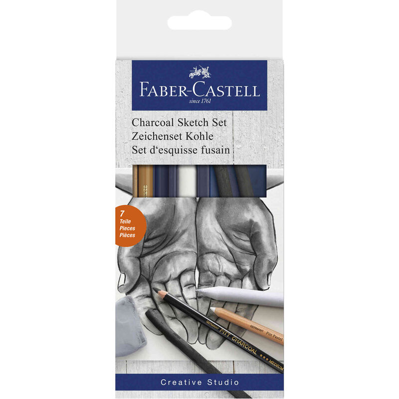 Set de Esboço Carvão Faber-Castell