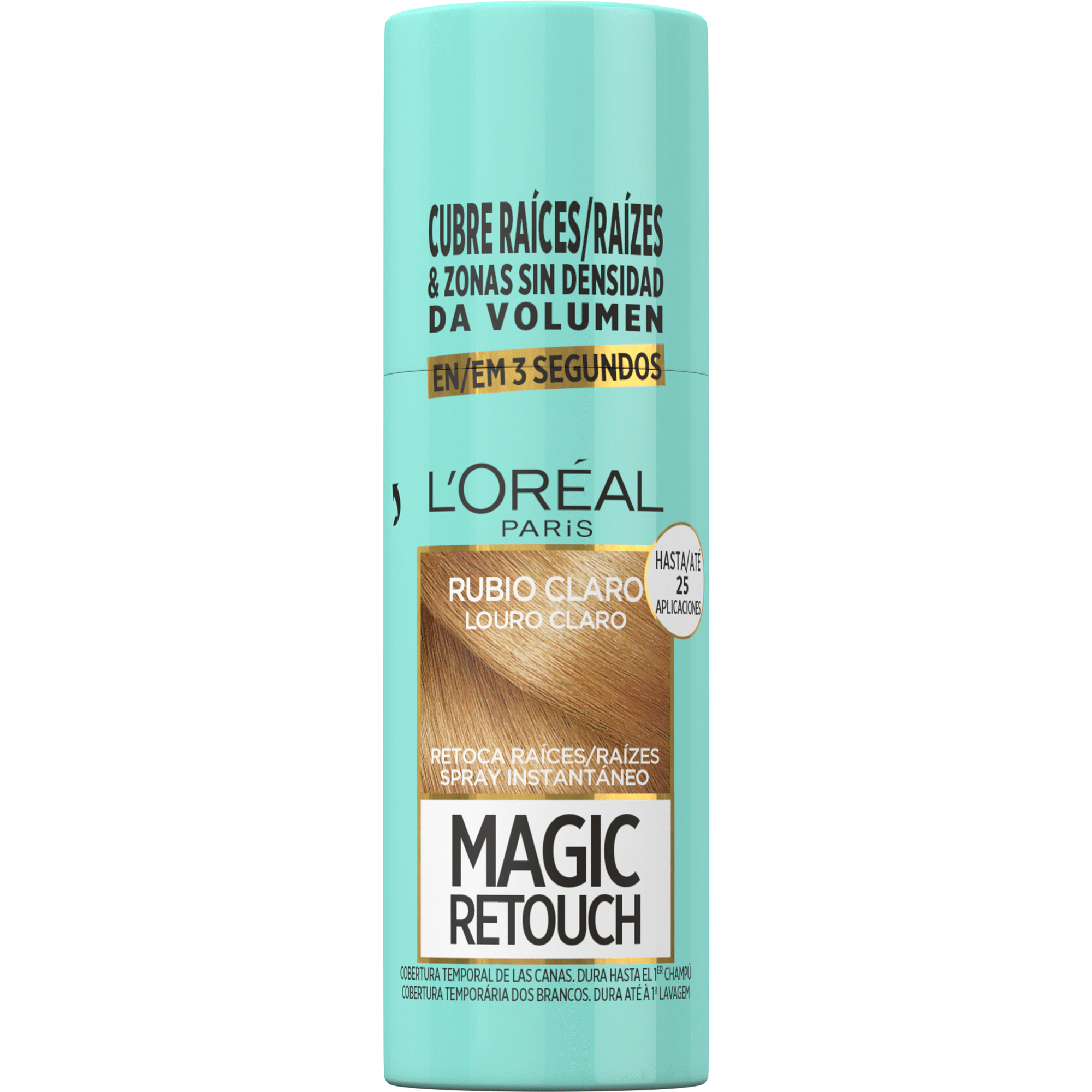 Colora&ccedil;&atilde;o Retoca Ra&iacute;zes Spray Blond 5 L'Or&eacute;al Paris Magic Retouch