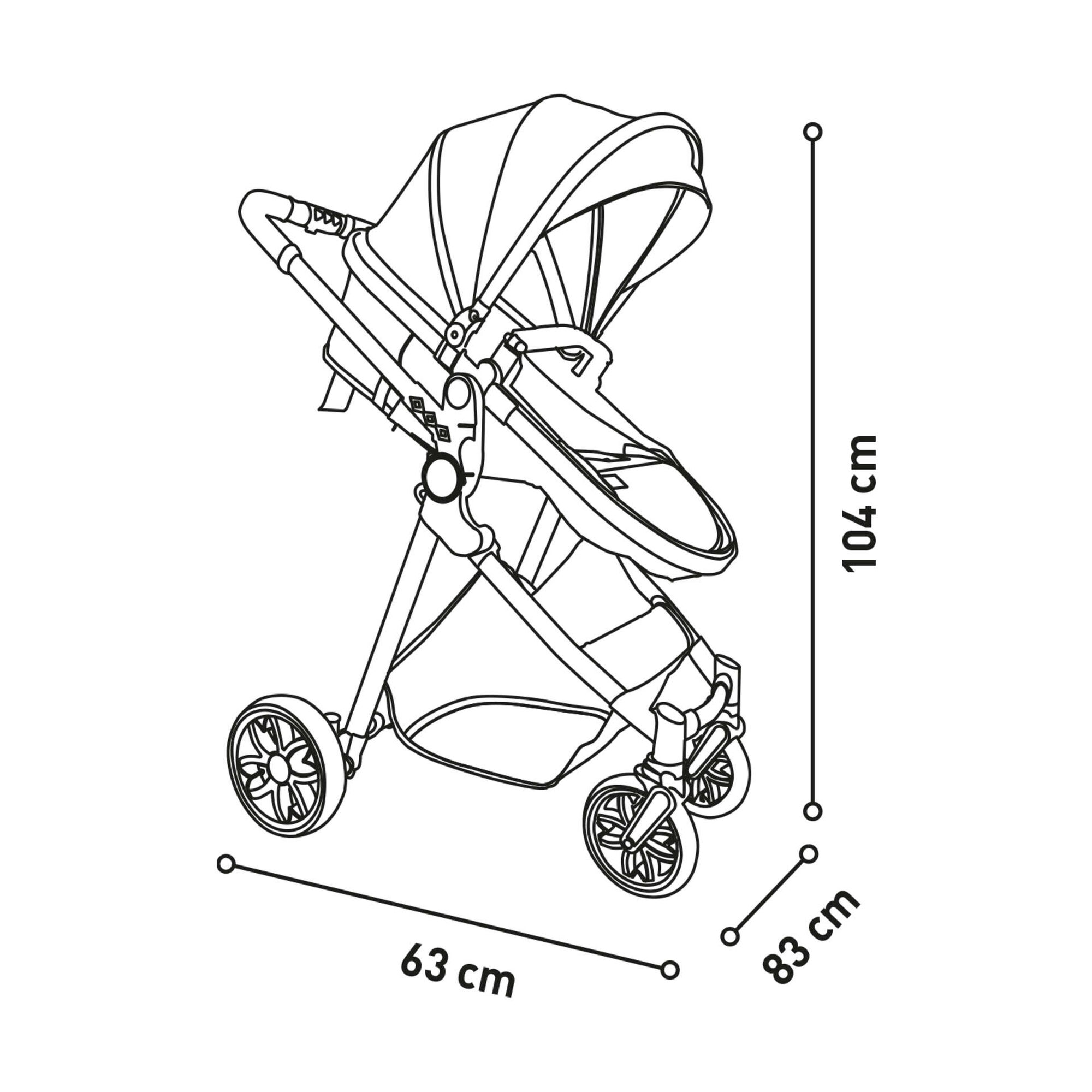 Conjunto de Rua Duo Cinza Sidney