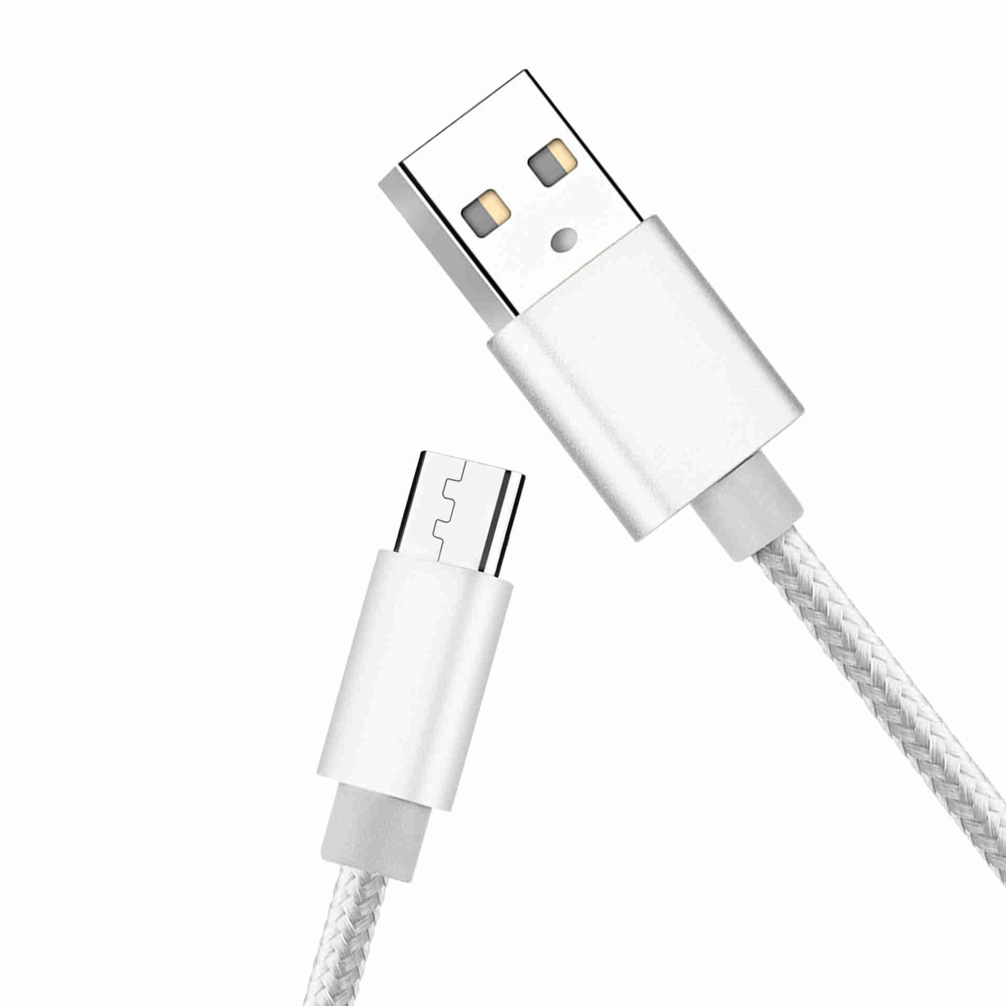 Cabo USB Micro USB 1,2m (várias cores)